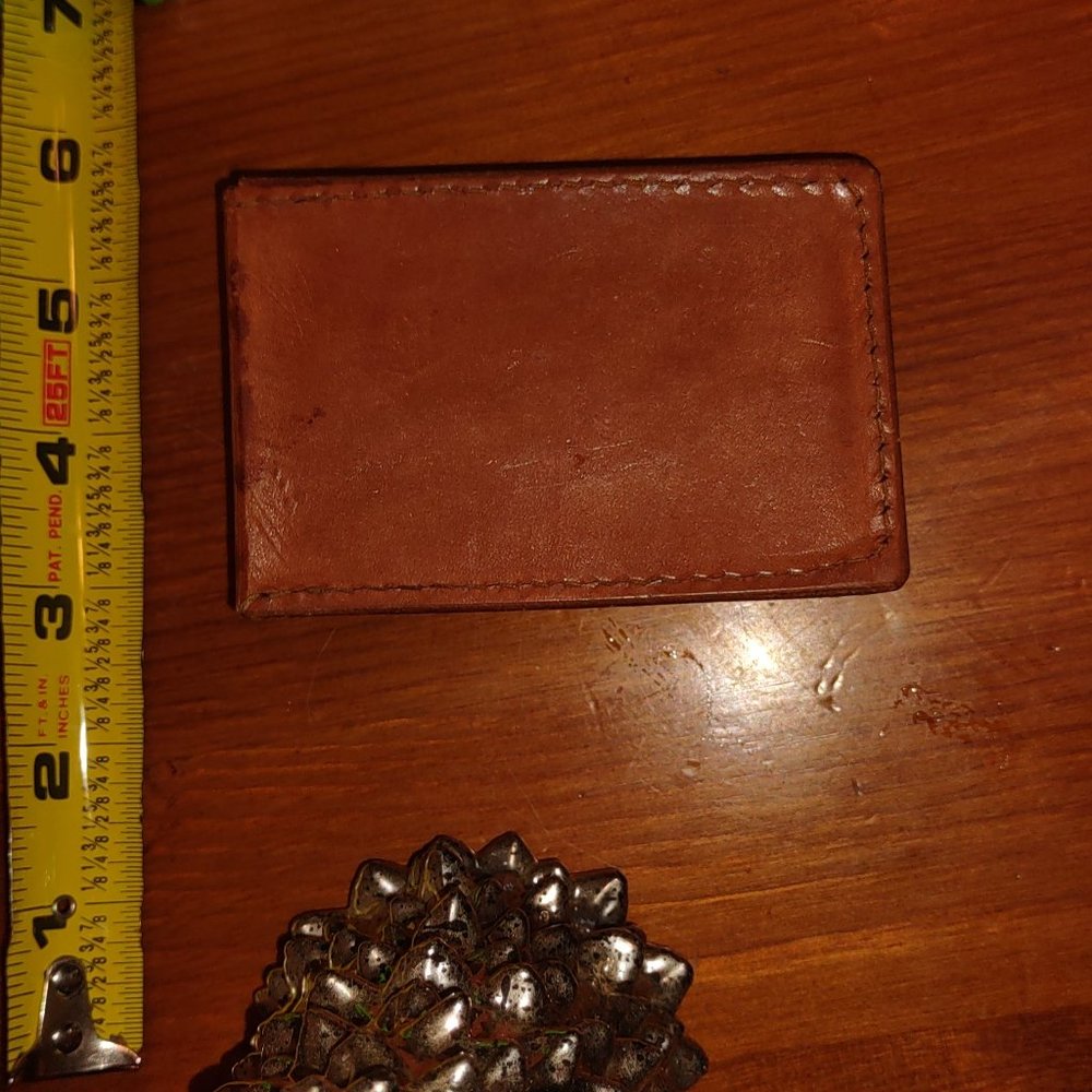 Leather Deck of Cards Holder - Picture 2 of 3